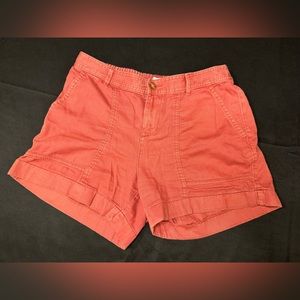 Desert red Old Navy cotton elastic waistband shorts #1299